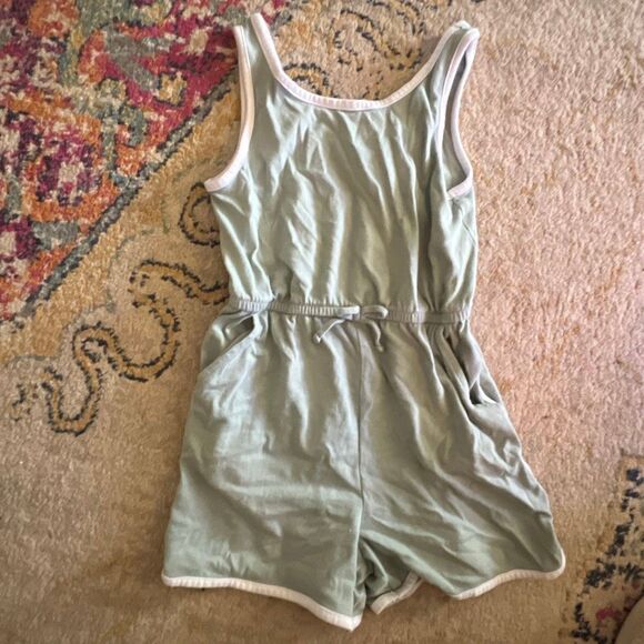 Wonder Nation Girls Sleeveless Romper – Size M (7/8) - Picture 1 of 3